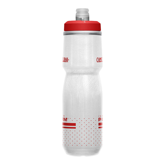 1873605071 ANFORA PODIUM CHILL 710ml BLANCO/ROJO MARCA CAMELBAK