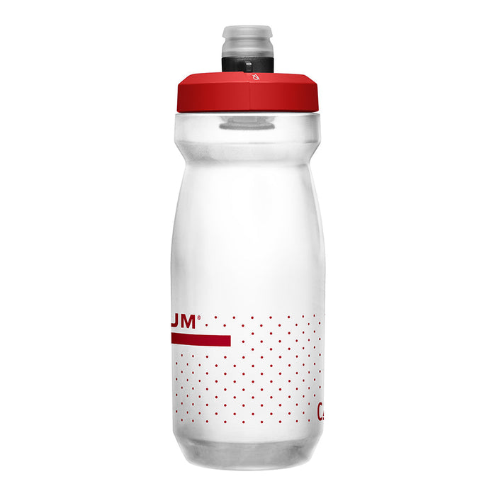 1876601062 ANFORA PODIUM 620ml TRANSPARENTE/ROJO MARCA CAMELBAK