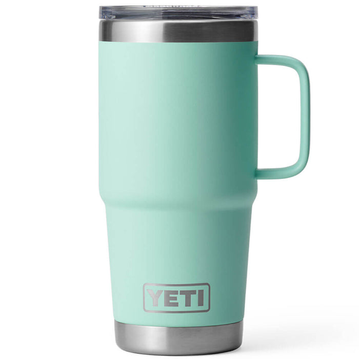 21071502278 TAZA RAMBLER 20oz TRAVEL MUG CON TAPA STRONGHOLD SEAFOAM MARCA YETI