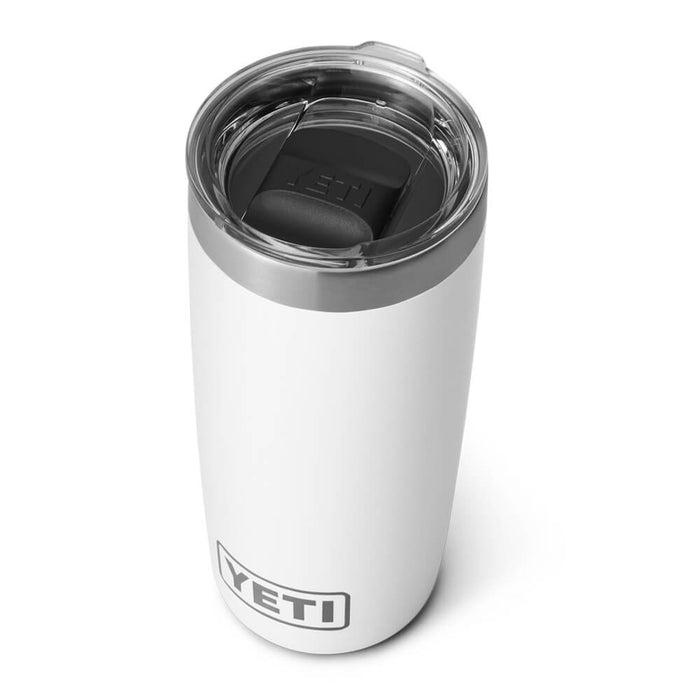 21071503928 TERMO RAMBLER 10oz BLANCO MARCA YETI