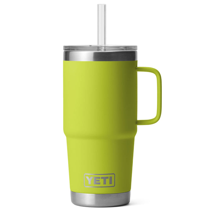 21071501810 TERMO RAMBLER 25oz STRAW MUG CHARTREUSE MARCA YETI