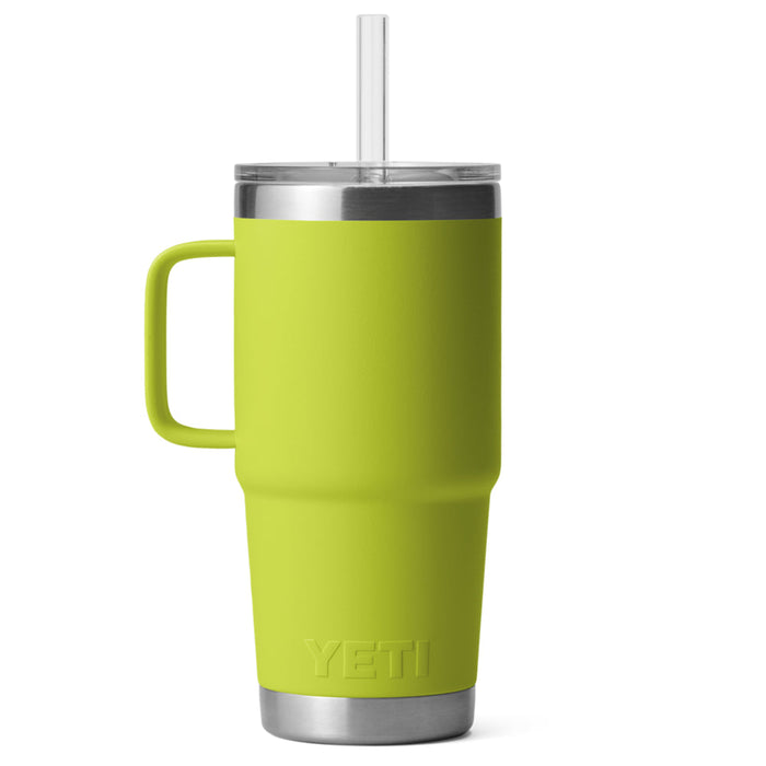 21071501810 TERMO RAMBLER 25oz STRAW MUG CHARTREUSE MARCA YETI