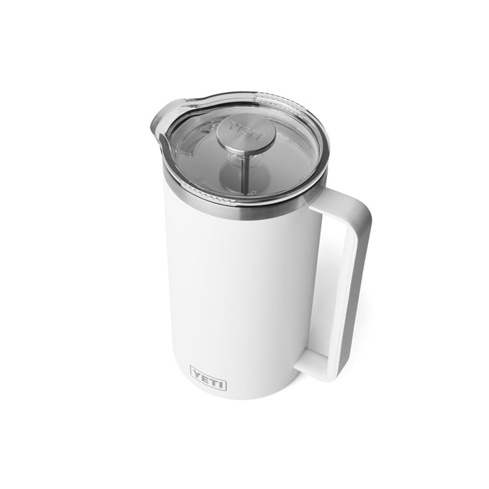 21071501847 TAZA RAMBLER 34oz FRENCH PRESS BLANCO MARCA YETI