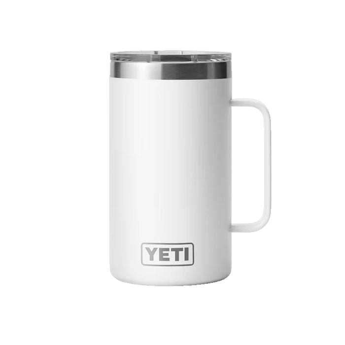 21071502271 TAZA RAMBLER 24oz MUG TAPA MAGNETICA BLANCO MARCA YETI