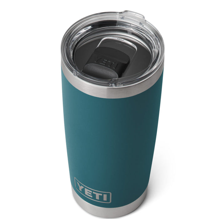 21071502566 TERMO RAMBLER 20oz AGAVE TEAL MARCA YETI