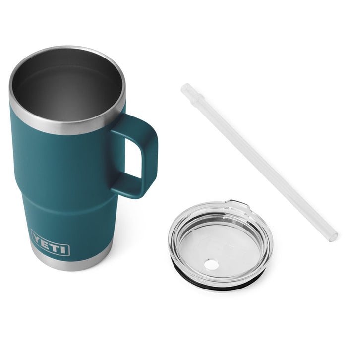 21071502568 TERMO RAMBLER 25oz STRAW MUG AGAVE TEAL MARCA YETI