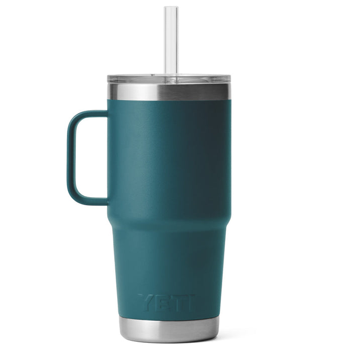 21071502568 TERMO RAMBLER 25oz STRAW MUG AGAVE TEAL MARCA YETI