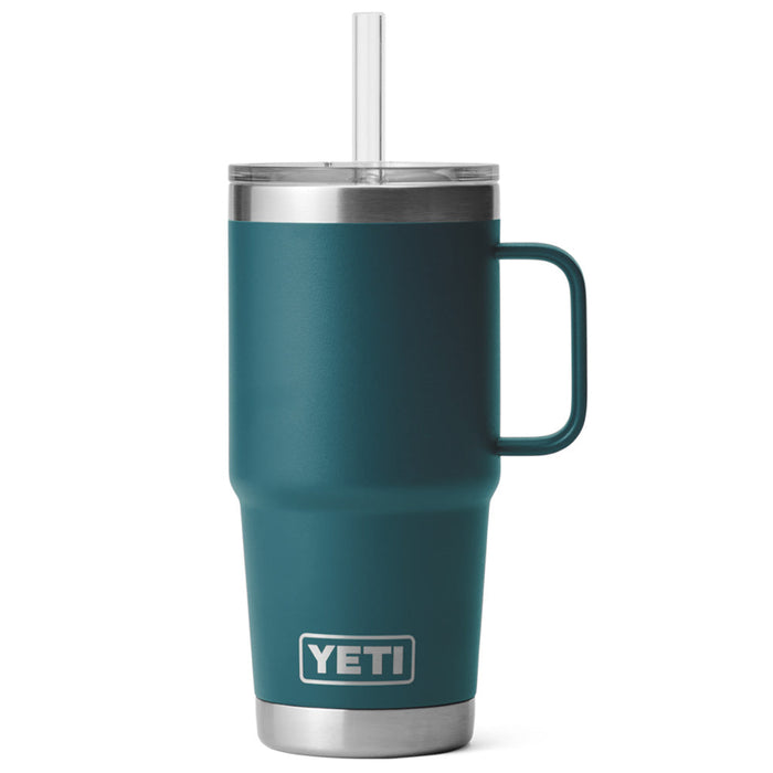 21071502568 TERMO RAMBLER 25oz STRAW MUG AGAVE TEAL MARCA YETI