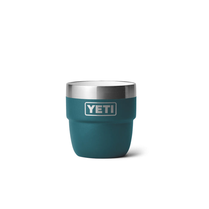 21071502576 TAZA RAMBLER 4oz STACKABLE 2 PIEZAS AGAVE TEAL MARCA YETI