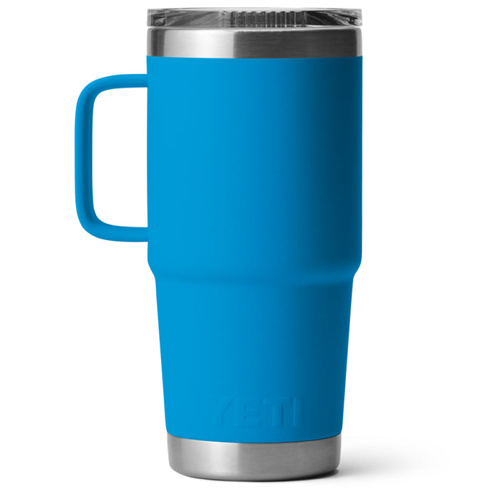 21071502675 TAZA RAMBLER 20oz TRAVEL MUG CON TAPA STRONGHOLD BIG WAVE BLUE MARCA YETI