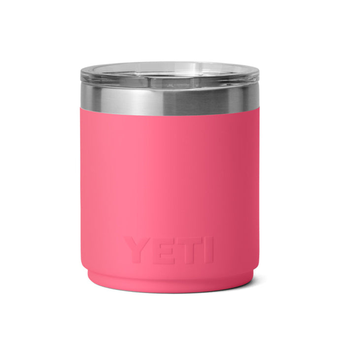 21071502974 TERMO RAMBLER 10oz LOWBALL 2.0 TAPA MAGNETICA TROPICAL PINK MARCA YETI