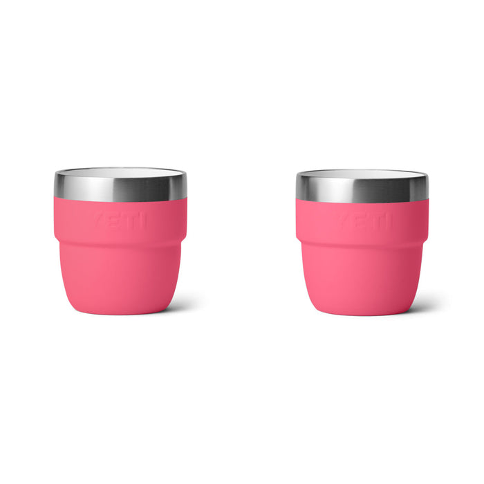 21071502981 TAZA RAMBLER 4oz STACKABLE 2 PIEZAS TROPICAL PINK MARCA YETI