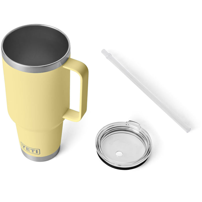 21071503192 TERMO RAMBLER 42oz STRAW MUG DAYBREAK YELLOW MARCA YETI