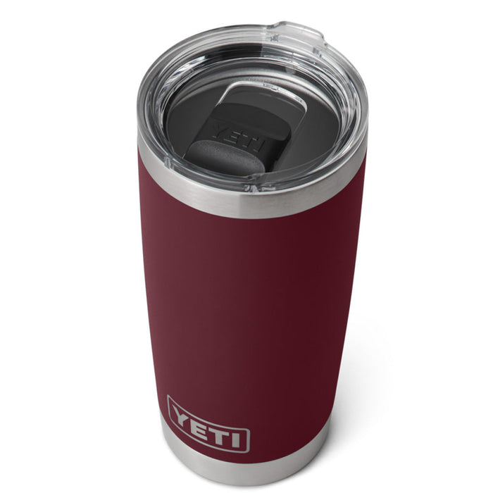 21071503244 TERMO RAMBLER 20oz WILD VINE RED MARCA YETI