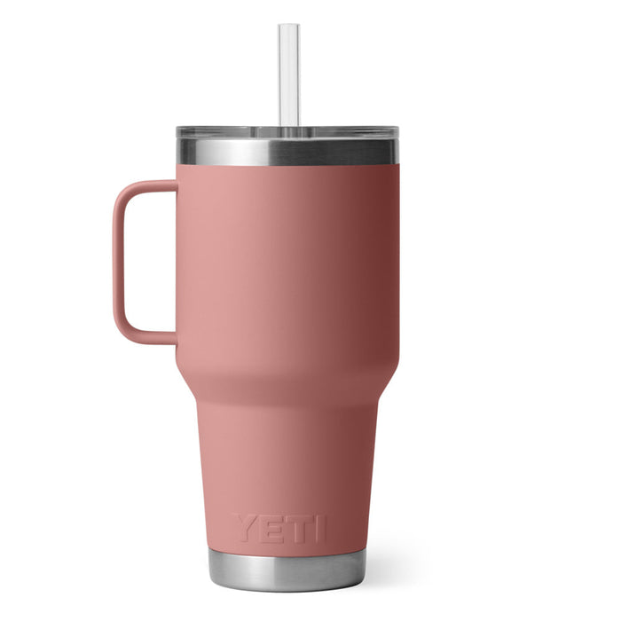 21071503348 TERMO RAMBLER 35oz STRAW MUG SANDSTONE PINK MARCA YETI