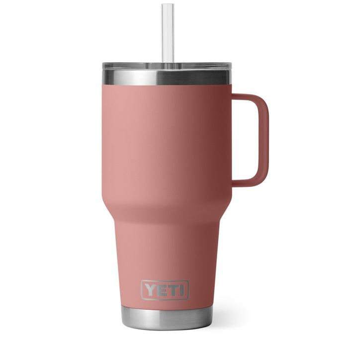 21071503348 TERMO RAMBLER 35oz STRAW MUG SANDSTONE PINK MARCA YETI