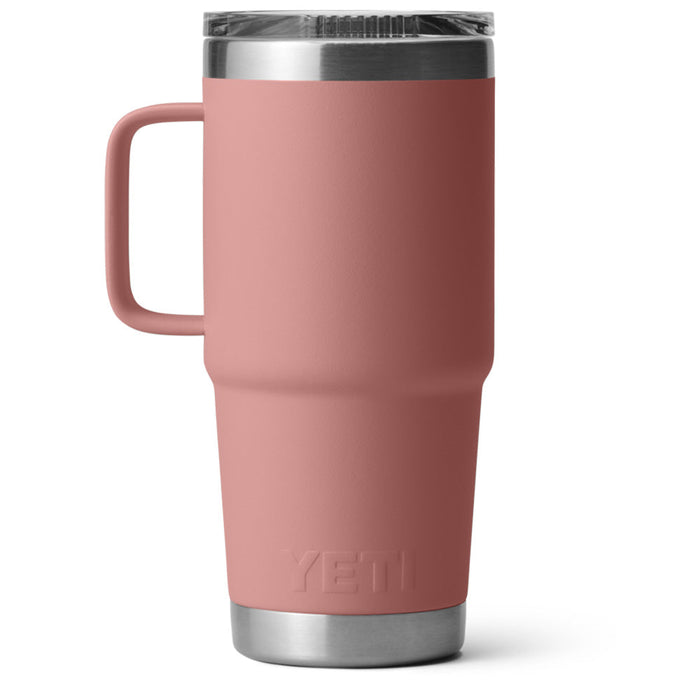 21071503350 TAZA RAMBLER 20oz TRAVEL MUG CON TAPA STRONGHOLP SANDSTONE PINK MARCA YETI