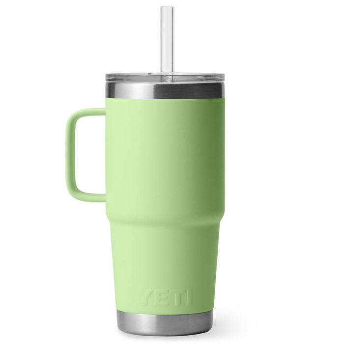 21071503445 TERMO RAMBLER 25oz STRAW MUG KEY LIME MARCA YETI