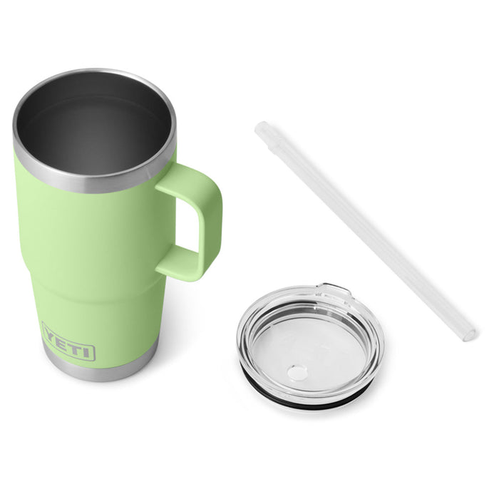 21071503445 TERMO RAMBLER 25oz STRAW MUG KEY LIME MARCA YETI