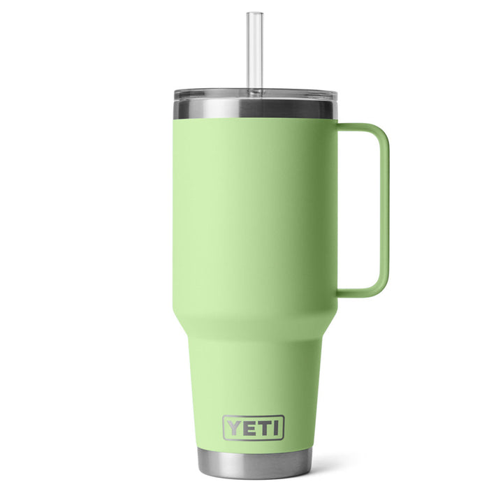 21071503447 TERMO RAMBLER 42oz STRAW MUG KEY LIME MARCA YETI