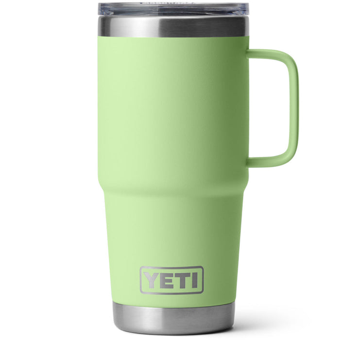 21071503448 TAZA RAMBLER 20oz TRAVEL MUG CON TAPA STRONGHOLD KEY LIME MARCA YETI