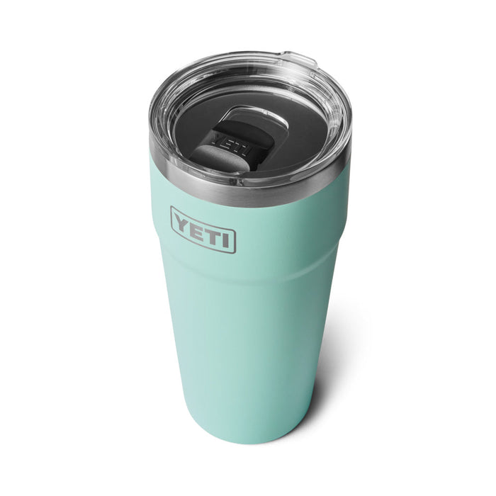 21071503716 TERMO RAMBLER 30oz STACKABLE CUP TAPA MAGNETICA SEAFOAM MARCA YETI