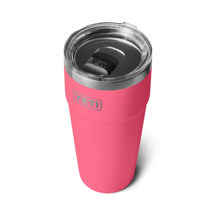 21071503911 TERMO RAMBLER 30oz STACKABLE CUP TAPA MAGNETICA TROPICAL PINK MARCA YETI