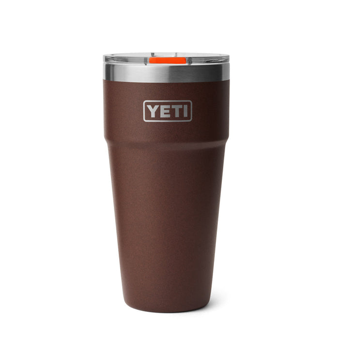 21071504244 TERMO RAMBLER 30oz STACKABLE CUP TAPA MAGNETICA WETLANDS BROWN MARCA YETI