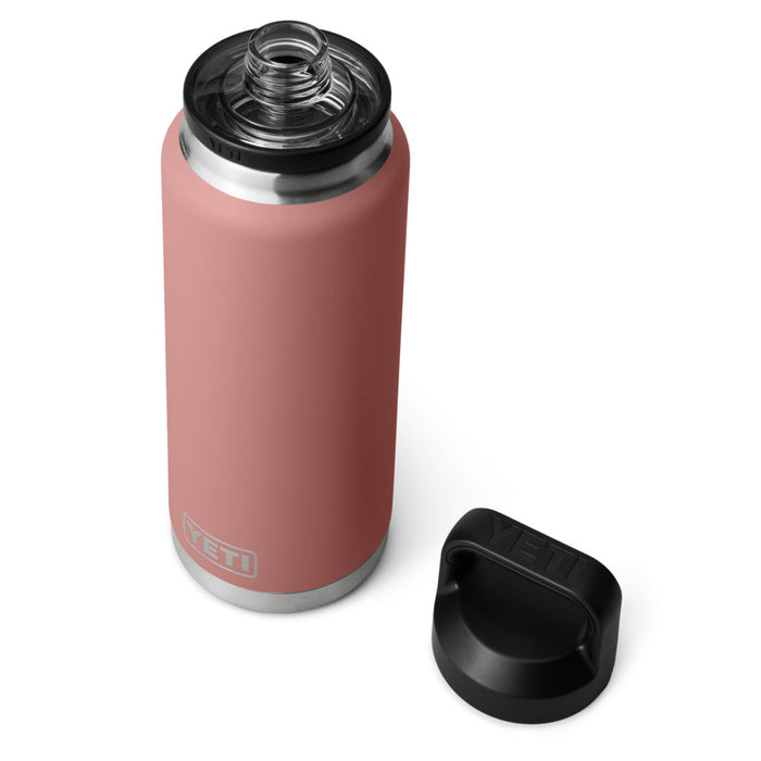 21071504474 TERMO RAMBLER 36oz CHUG CAP SANDSTONE PINK MARCA YETI