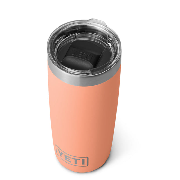 21071505461 TERMO RAMBLER 10oz PEACH MARCA YETI