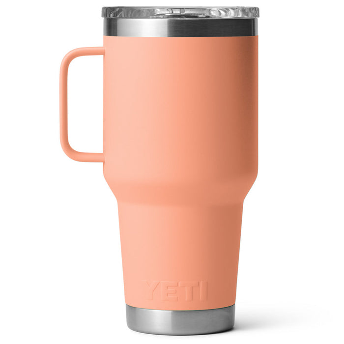 21071505469 TAZA RAMBLER 30oz TRAVEL MUG CON TAPA STRONGHOLD PEACH MARCA YETI