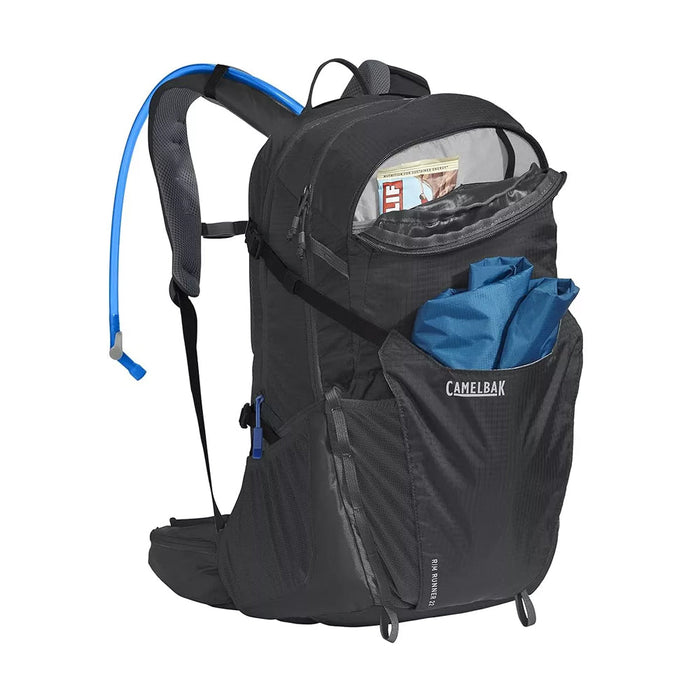 2213001000 MOCHILA DE HIDRATACION RIM RUNNER 22 85oz CHARCOAL/GRAPHITE MARCA CAMELBAK