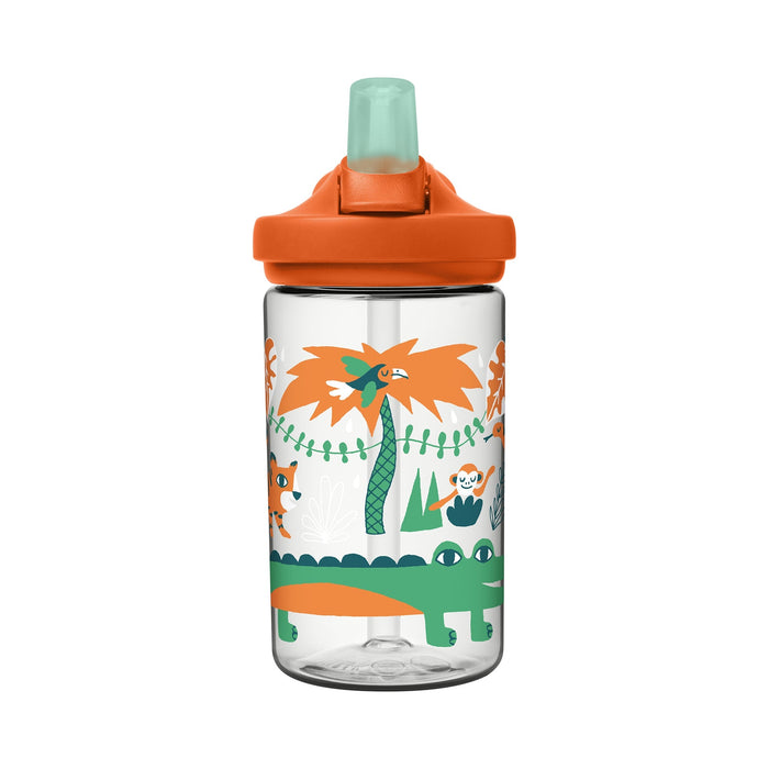 2472105041 BOTELLA EDDY+KIDS 14oz TRITAN JUNGLE ANIMALS MARCA CAMELBAK