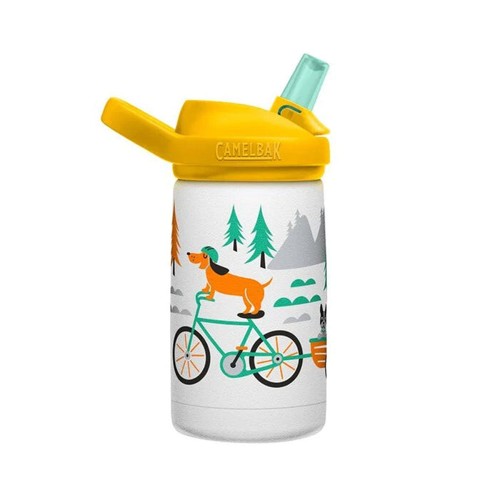 2665107035 BOTELLA TERMICA EDDY+KIDS 12oz SST BIKING DOGS MARCA CAMELBAK