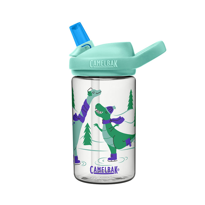 2689112141 BOTELLA EDDY+KIDS 14oz TRITAN ICE SKATING DINOS MARCA CAMELBAK