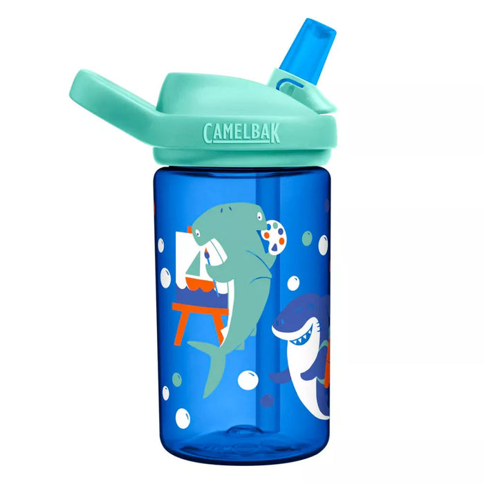 2689405041 BOTELLA EDDY+KIDS 14oz TRITAN SHARK SUMMER CAMP MARCA CAMELBAK