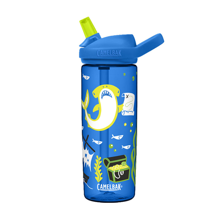 3049401060 BOTELLA EDDY+KIDS 20oz TRITAN TREASURE HUNT SHARK MARCA CAMELBAK