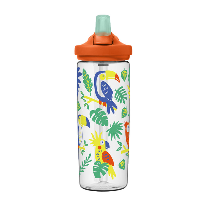 3049801060 BOTELLA EDDY+KIDS 20oz TRITAN TROPICAL BIRDS MARCA CAMELBAK