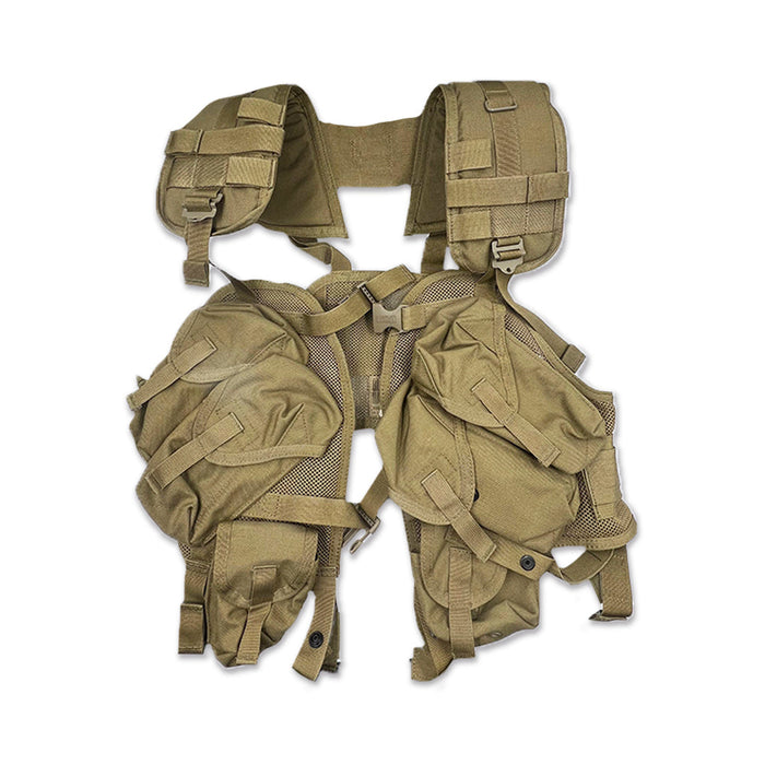 31SF03DE ENHACED SOLDIER LOAD BEARING VEST TAN