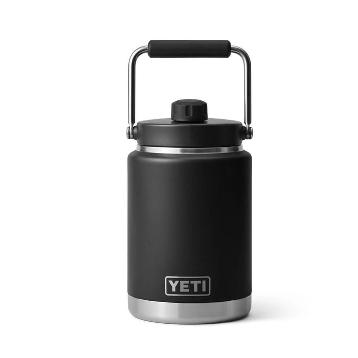 21071503862TERMO RAMBLER MEDIO GALON NEGRO MARCA YETI