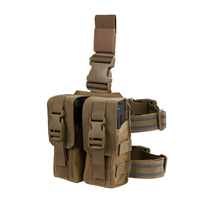 MA65-498 DROP LEG M4 MAG POUCH COYOTE MARCA CONDOR