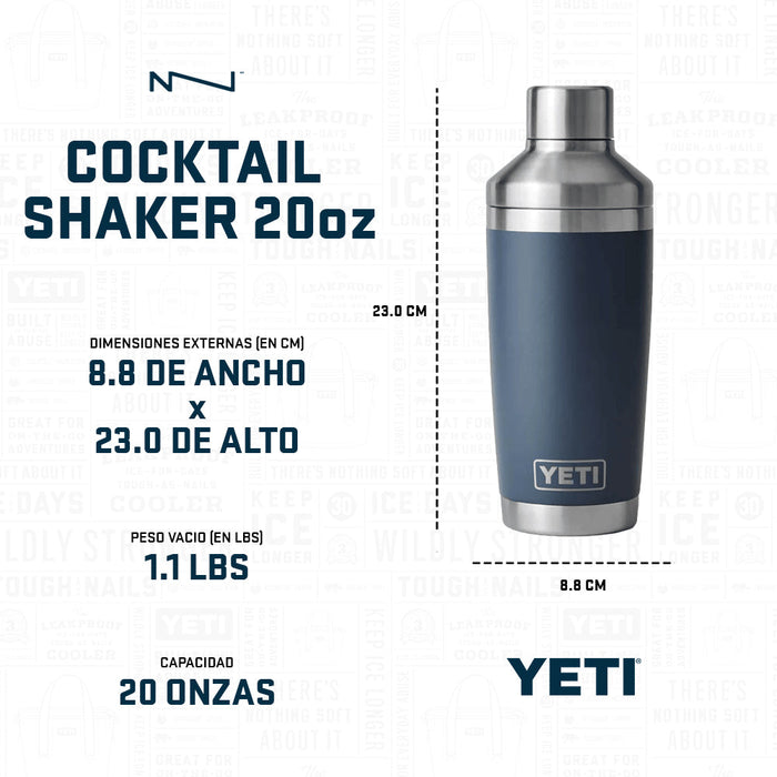 21071504090 COCKTAIL SHAKER 20oz MARINO MARCA YETI