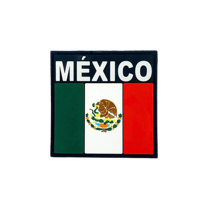 980201 PARCHE BANDERA CON PALABRA MEXICO 7.5CM ANCHO X 7.5CM ALTO MARCA PANTHER